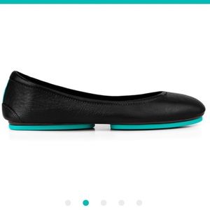 Tieks Matte Black Leather Ballet Flats! ❤️